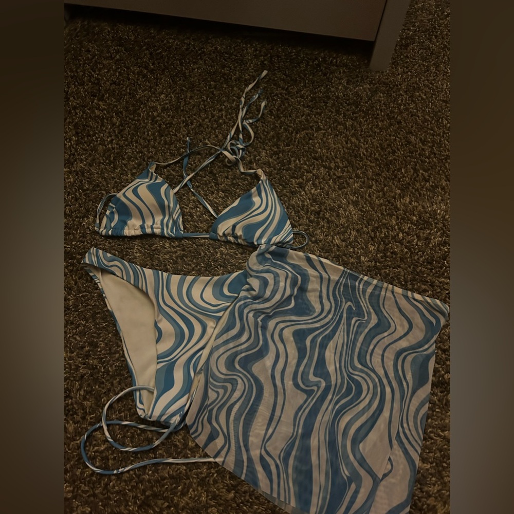 SHEIN bikini with cover up
